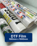 DTF Film 580mm x 1000mm (Upload your Gang Sheet)
